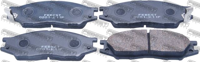 Тормозные колодки Febest передние для Nissan Almera Classic I 2006-2013. Артикул 0201-K11F