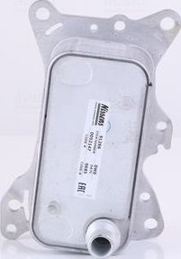 Радиатор масляный (маслоохладитель) для двигателя Nissens (алюминий) для Mercedes-Benz B-Класс II (W246) 2011-2018. Артикул 91266