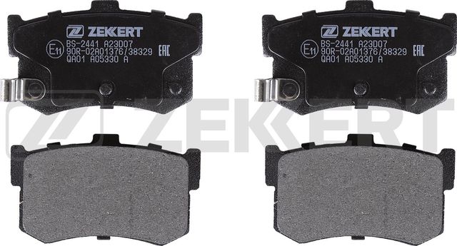 Тормозные колодки Zekkert задние для Rover 800 1986-1987. Артикул BS-2441