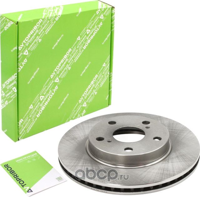 Диск тормозной передний Toyota Corolla (06-) / Auris (06-) (Автоприбор). Артикул BD035AVT