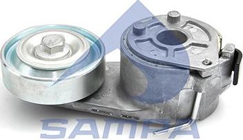 Натяжной ролик (натяжитель) приводного клинового зубчатого ремня Sampa. Артикул 060.472