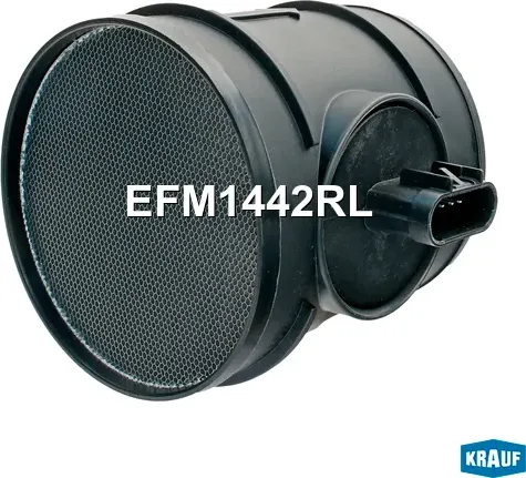 Датчик массового  расхода воздуха ДВС Krauf. Артикул EFM1442RL