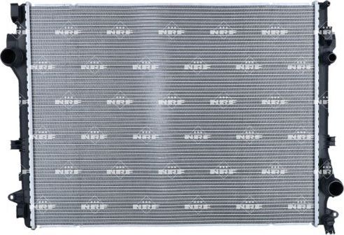 Радиатор охлаждения двигателя NRF (алюминий). Артикул 550339