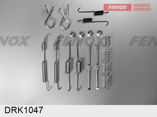 Комплект монтажный тормозных колодок Fenox. Артикул DRK1047