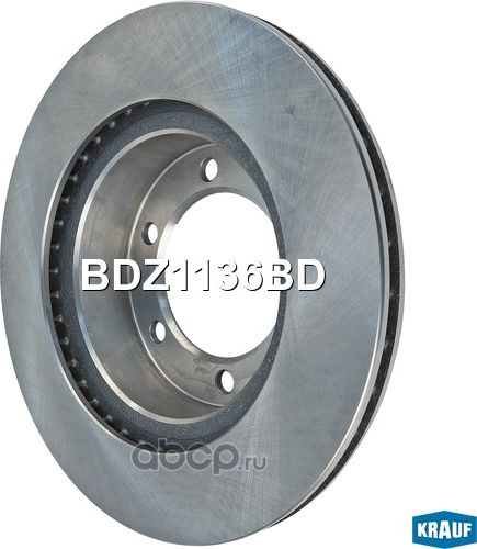 Диск тормозной Krauf. Артикул BDZ1136BD