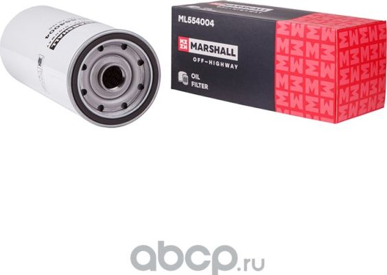 Масляный фильтр, навинчиваемый, полнопоточный Caterpillar 320 (ML554004) (Marshall). Артикул ML554004