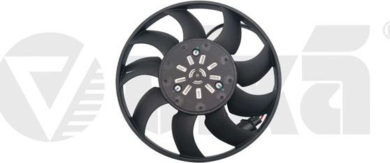 Вентилятор радиатора двигателя Vika. Артикул 99591807701