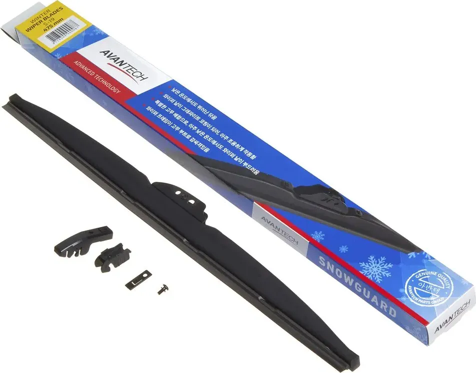 ЩЕТКА СТЕКЛООЧИСТИТЕЛЯ ЗИМН. SNOWGUARD 475ММ ( 19 ) (Avantech). Артикул S19