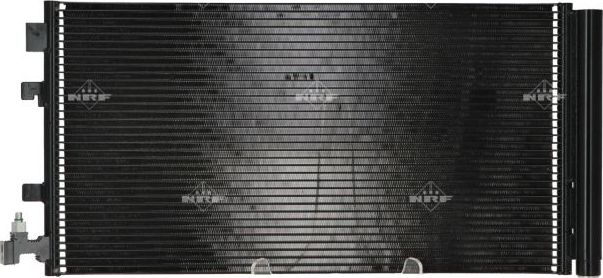 Радиатор кондиционера (конденсатор) NRF EASY FIT для Renault Grand Scenic III 2009-2015. Артикул 35932