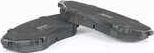 Тормозные колодки BSG передние для Mitsubishi Pajero Pinin 1999-2007. Артикул BSG 55-200-001