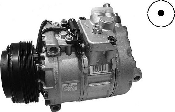 Компрессор кондиционера Mahle Behr. Артикул ACP 1162 000S
