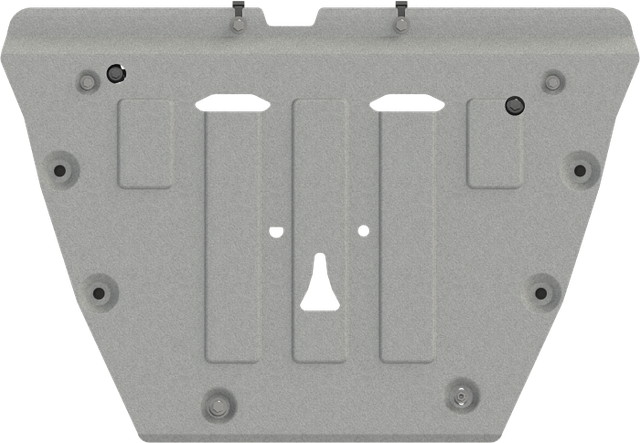 Защита алюминиевая Шериф (4 мм) для картера и КПП Lynk&Co 09 Hybrid 2023-2026. Артикул 62.5449