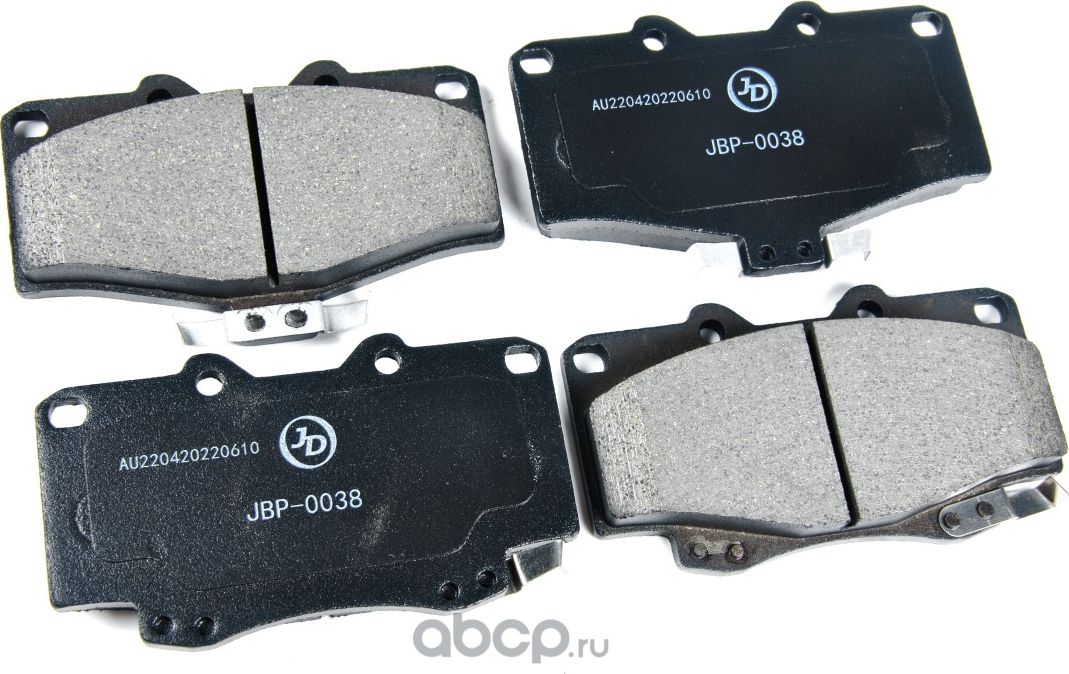 Колодки тормозные, передние D2160M (Just Drive) Just Drive. Артикул JBP0038