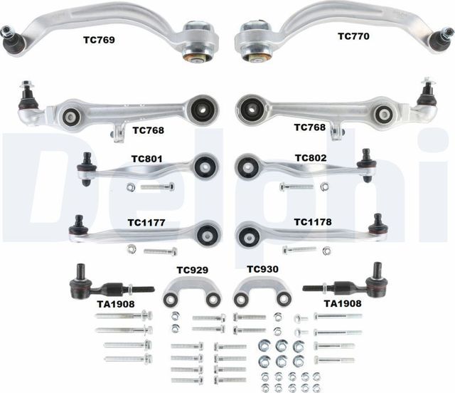 РЫЧАГ ПОДВЕСКИ Delphi. Артикул TC1400KIT