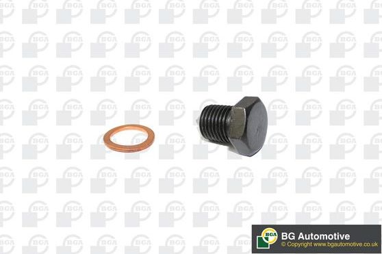 Сливная пробка масляного поддона двигателя BGA. Артикул PK0104