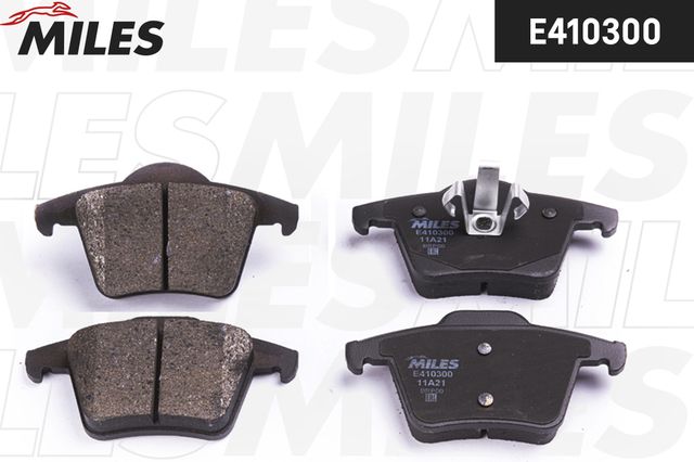 Тормозные колодки Miles (Low-Metallic). Артикул E410300