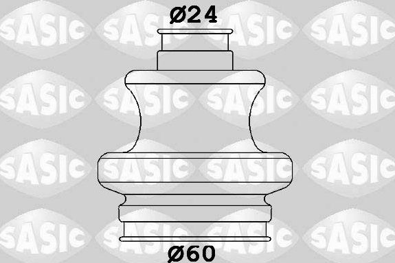 Пыльник ШРУСа внтуренний/наружный Sasic. Артикул 1906138