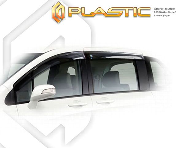 Дефлекторы СА Пластик для окон (Classic полупрозрачный) Honda Freed 2008-2011. Артикул 2010030307480