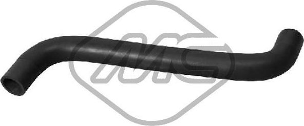 Патрубок радиатора (системы охлаждения) Metalcaucho. Артикул 09242