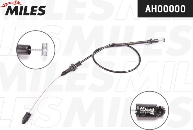 Трос газа Miles для Dacia Logan II 2007-2026. Артикул AH00000
