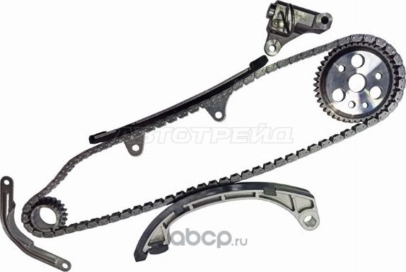 Комплект для замены цепи ГРМ TOYOTA 1SZ-FE 99- по (SAT). Артикул TKTY330A