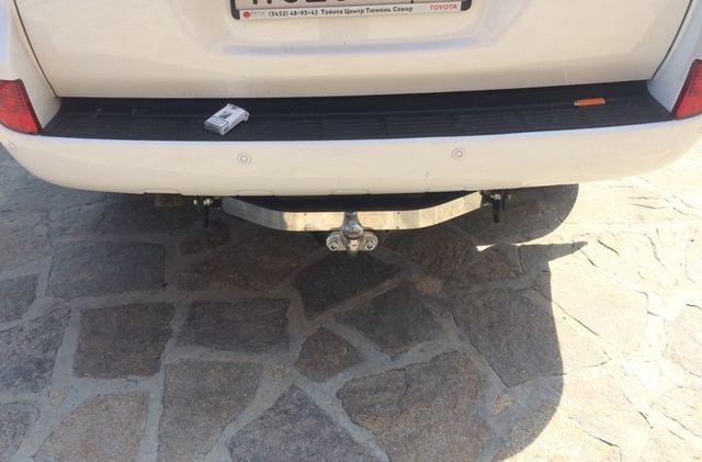 Фаркоп Baltex для Lexus LX 570 (кроме Sport Design) 2008-2026 Фланцевое крепление. Артикул Y-20aNML-1