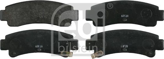 Тормозные колодки Febi Bilstein задние для Nissan Sunny N14 1990-1995. Артикул 16270