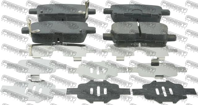 Тормозные колодки Febest. Артикул 0301-MRVR