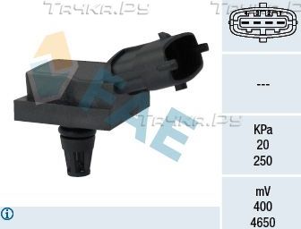 Датчик абсолютного давления (ДАД, MAP) FAE для Renault Grand Scenic II 2004-2008. Артикул 15111