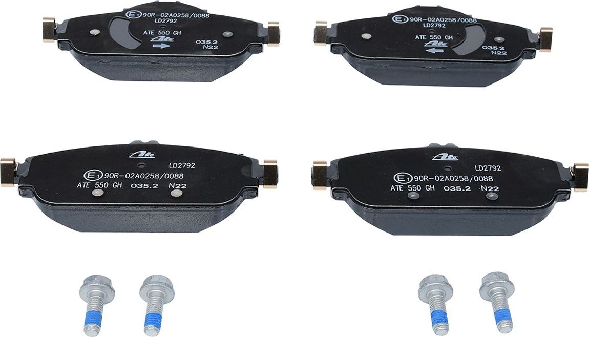 Тормозные колодки ATE Ceramic. Артикул 13.0470-2792.2