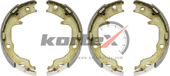 Колодки тормозные MITSUBISHI Lancer (08-),Outlander (06-12) задние барабанные (4 (Kortex). Артикул KS029STD