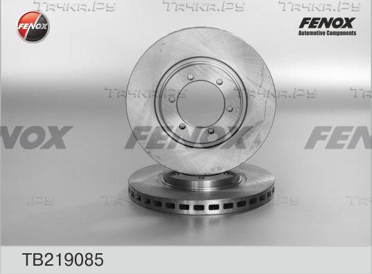 Тормозной диск Fenox передний для Saab 9-3 I 1998-2003. Артикул TB219085