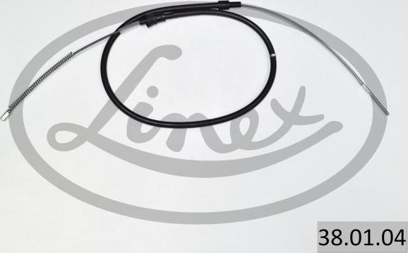 Трос ручника (тросик ручного тормоза) Linex. Артикул 38.01.04