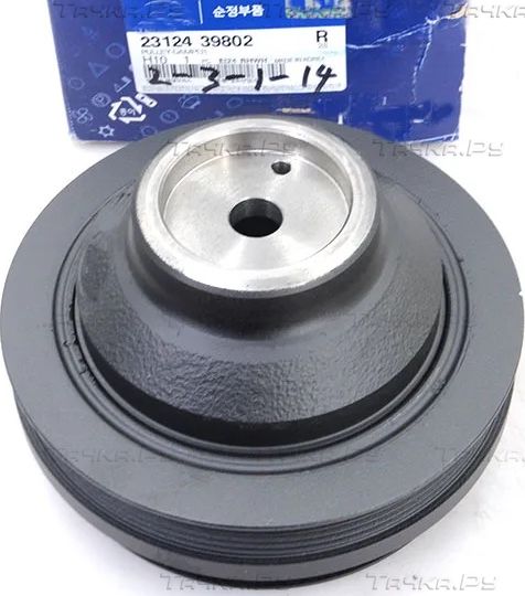 Шкив коленвала Hyundai / KIA. Артикул 2312439802