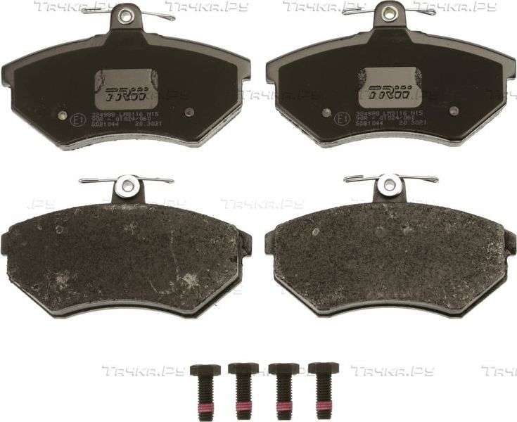 Тормозные колодки TRW COTEC передние для SEAT Ibiza II 1996-2002. Артикул GDB1044