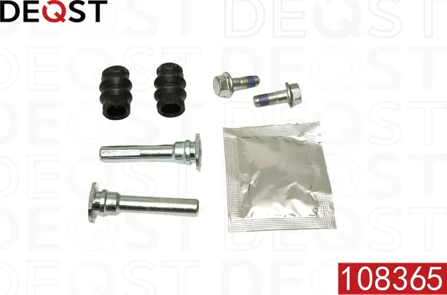Комплект направляющих тормозного суппорта переднего (направляющая O 10mm, суппор (Deqst). Артикул 108365
