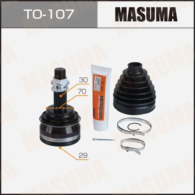 ШРУС MASUMA Masuma. Артикул TO107