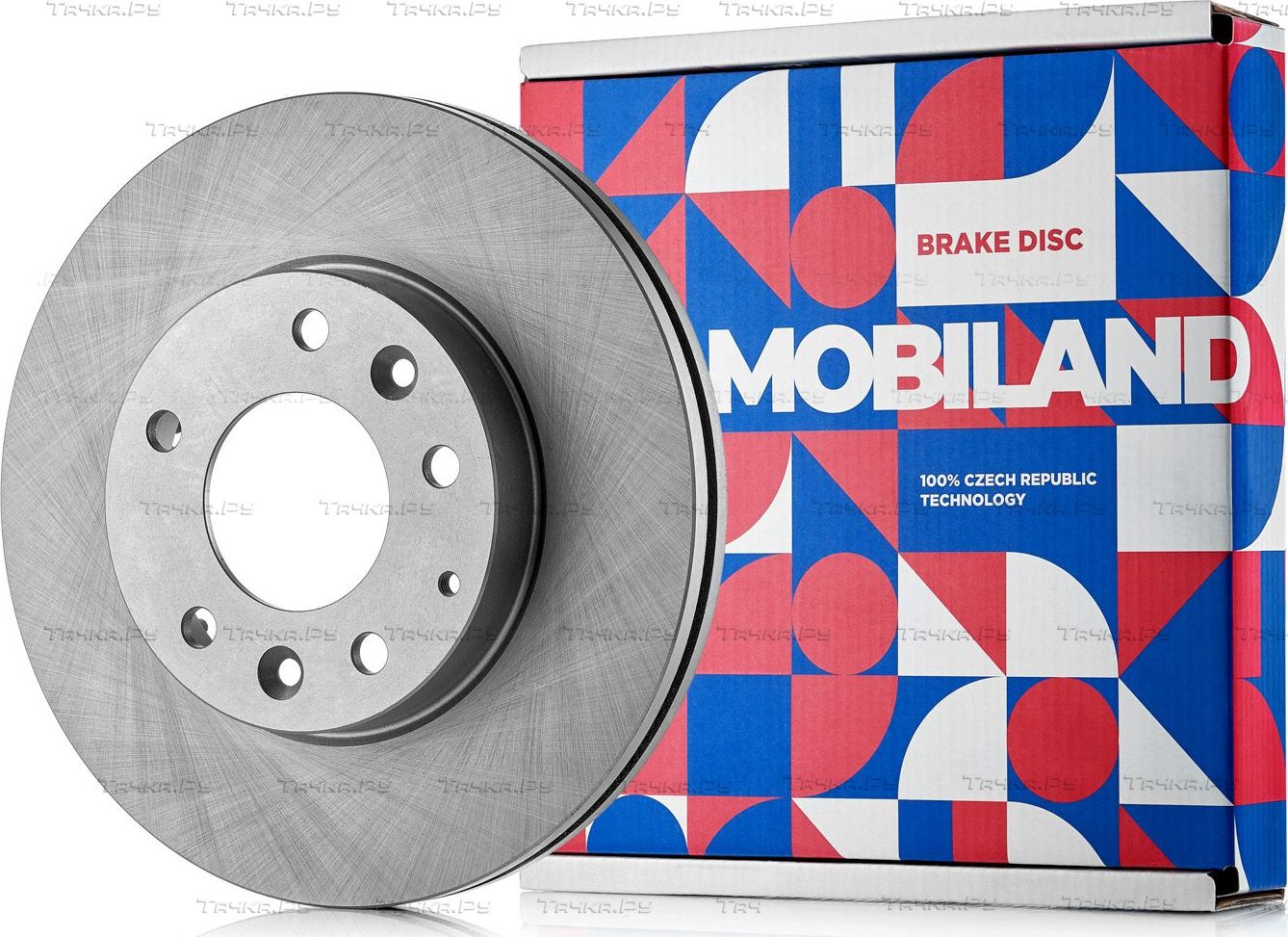 Тормозной диск Mobiland передний для Mazda 626 V (GF) 1998-2002. Артикул 416102741