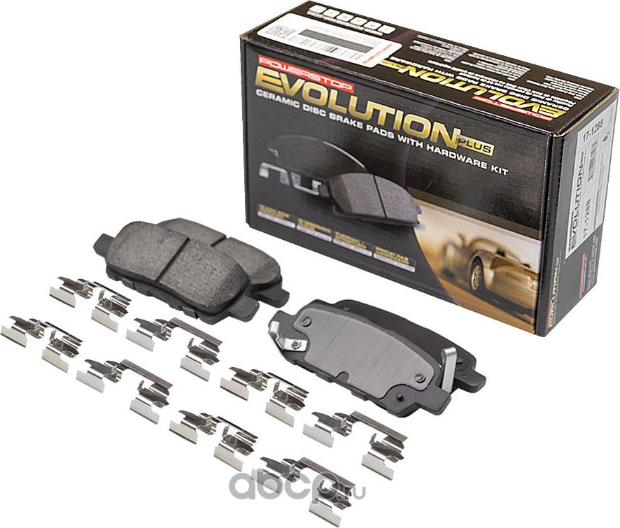 Задние керамические колодки Evolution PLUS Z17 PowerStop 17-1288 Powerstop. Артикул 171288
