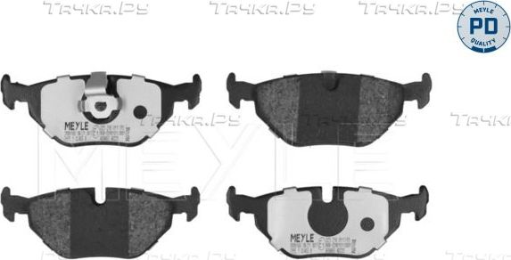 Тормозные колодки Meyle PD. Артикул 025 216 9117/PD