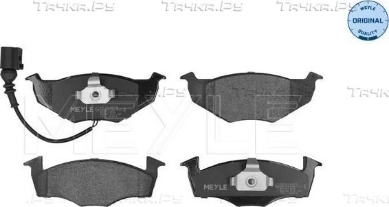 Тормозные колодки Meyle Original. Артикул 025 218 6817/W