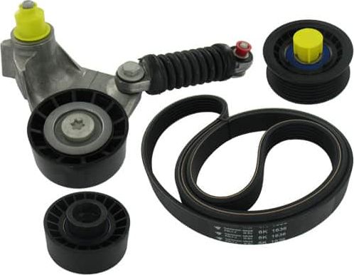 Приводной ремень поликлиновой с роликами (комплект) SKF. Артикул VKMA 34031