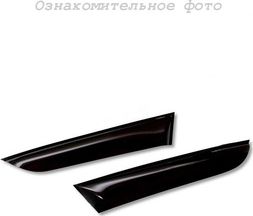 Дефлекторы Cobra Tuning (третья часть) для окон Nissan X-Trail T33 2021-2026. Артикул N110021(3)