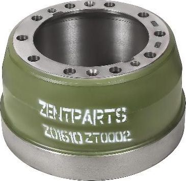 Тормозной барабан Zentparts. Артикул Z01610