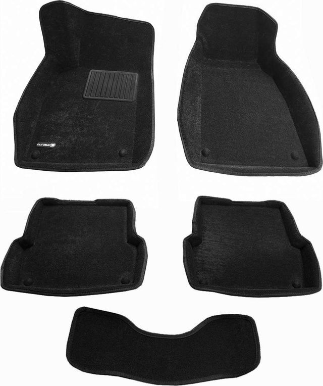Коврики текстильные Euromat 3D Business для салона Audi A6 C6 2004-2011. Артикул EMC3D-001109