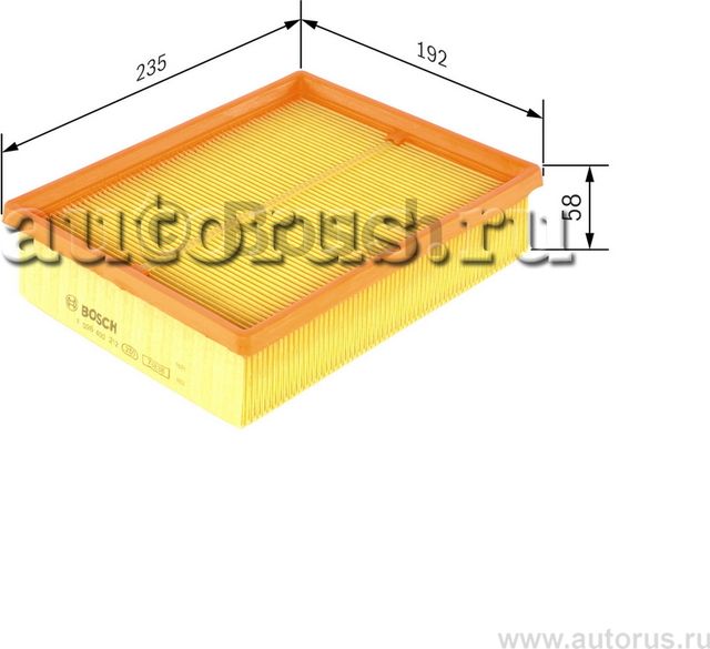 ВОЗДУШНЫЙ ФИЛЬТР S0212 (Bosch). Артикул F026400212