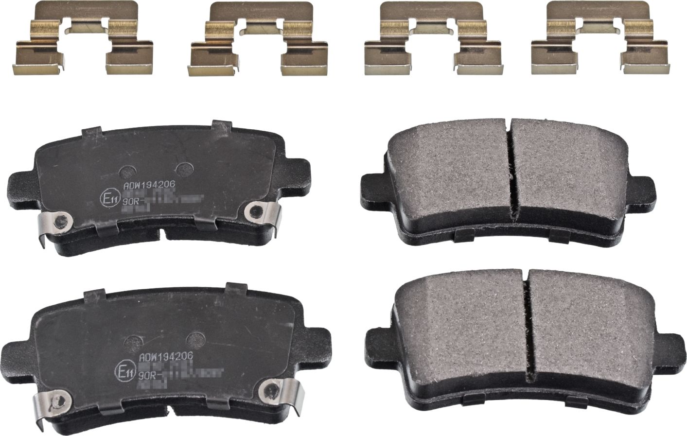 Тормозные колодки Blue Print. Артикул ADW194206