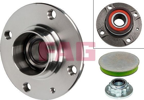 Ступица колеса с интегрированным подшипником Fag. Артикул 713 6109 40