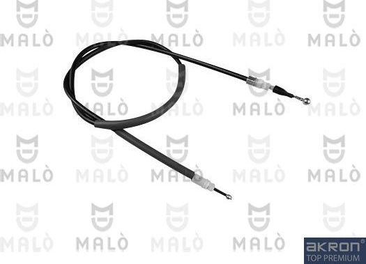 Трос ручника (тросик ручного тормоза) Malò. Артикул 26435