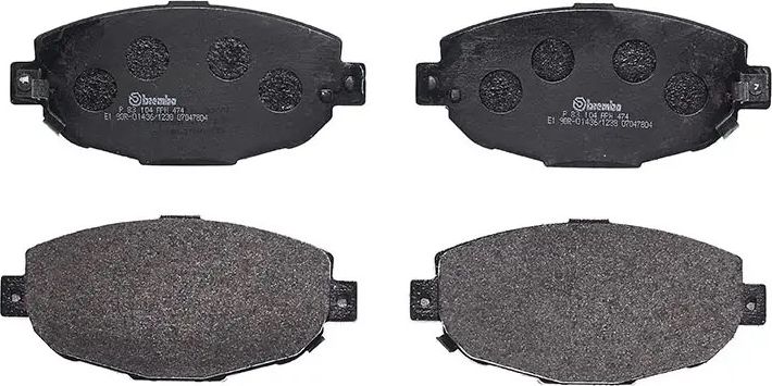 Тормозные колодки Brembo PRIME LINE. Артикул P 83 104